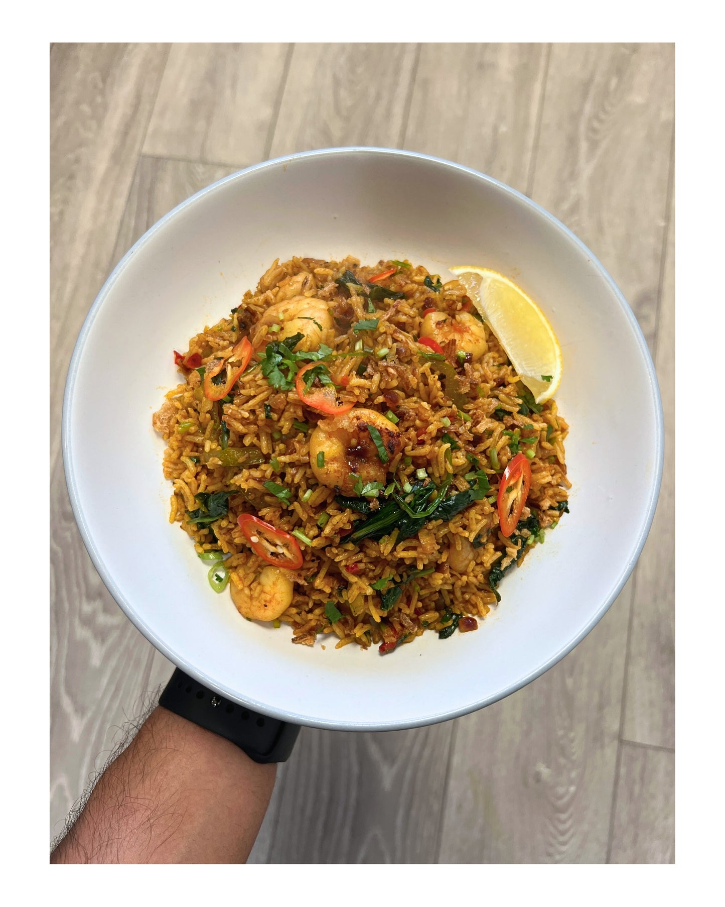 27. Desi Prawn Fried Rice e-Recipe