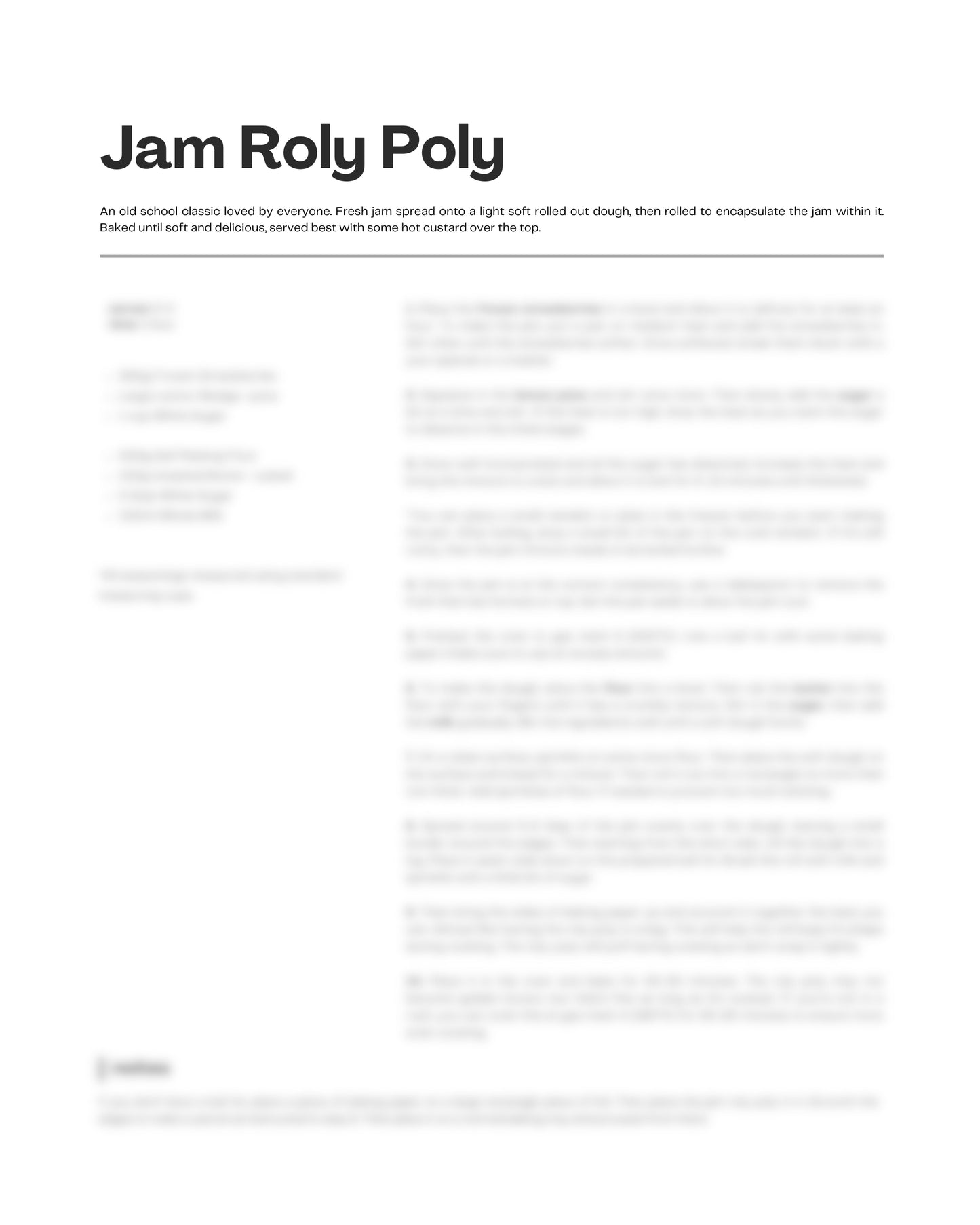 47. Jam Roly Poly e-Recipe