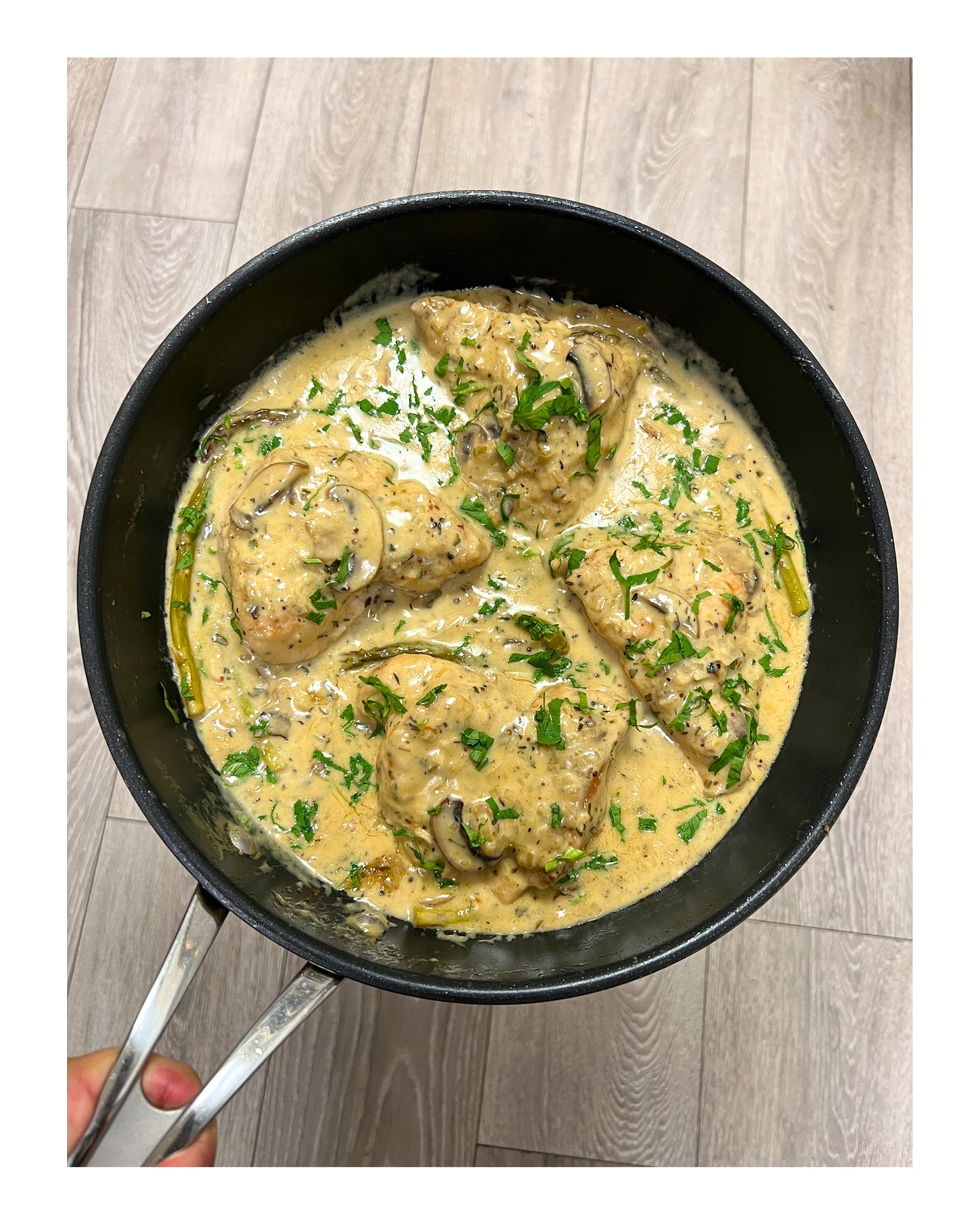 37. One Pan Creamy Dijon Chicken e-Recipe