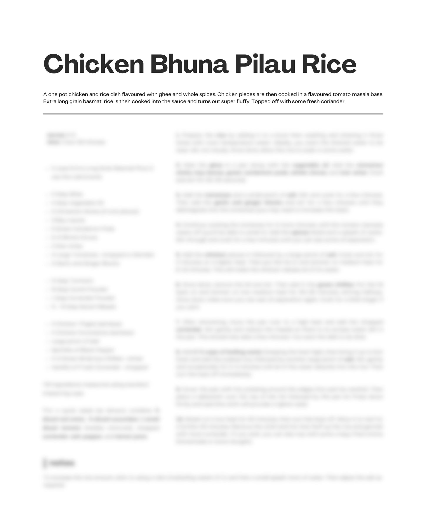44. One Pot Chicken Bhuna Pilau Rice