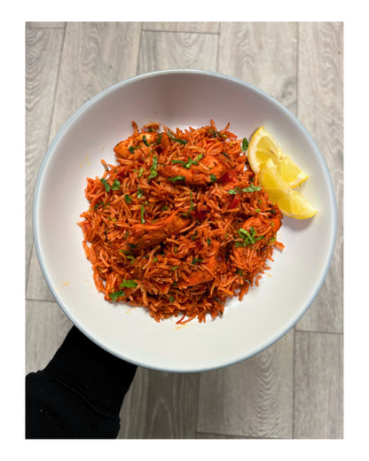 97. Tandoori Chicken Style Fried Rice