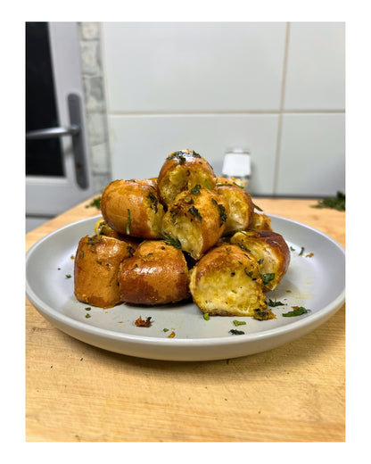 103. Air Fryer Garlic Parmesan Bagel Bite