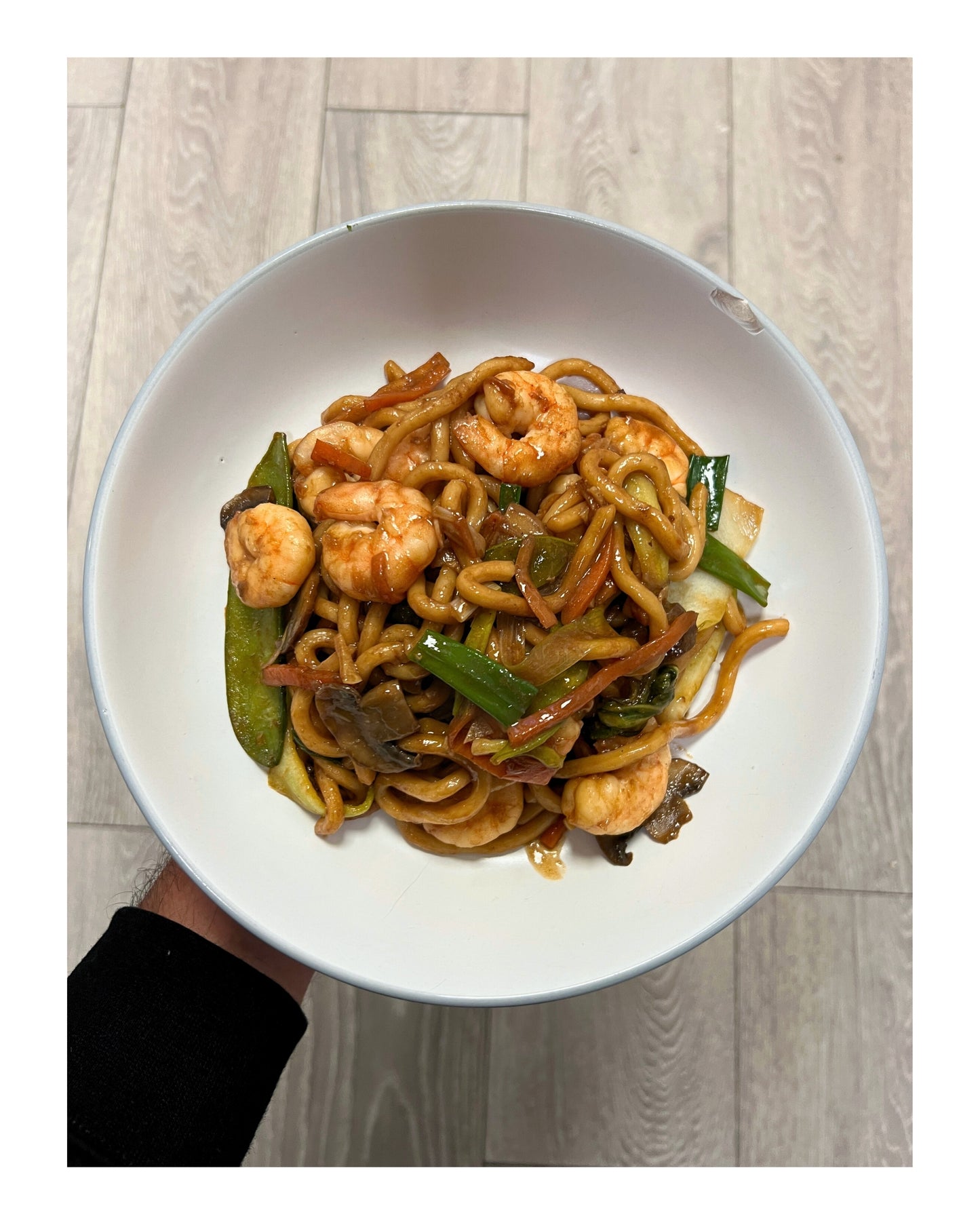 96. King Prawn Stir Fry Udon Noodles