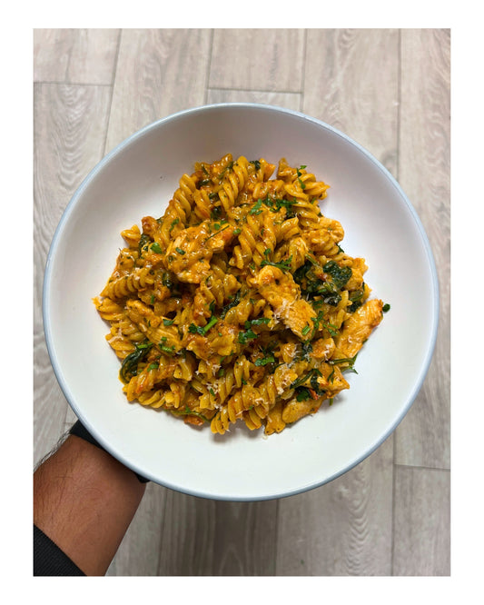 76. One Pot Creamy Tuscan Chicken Pasta e-Recipe