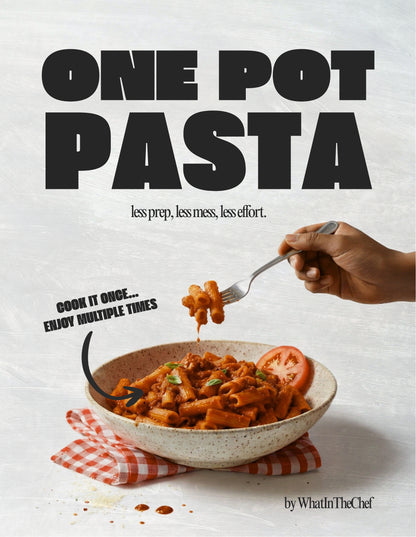 One Pot Pasta Mini e-Book