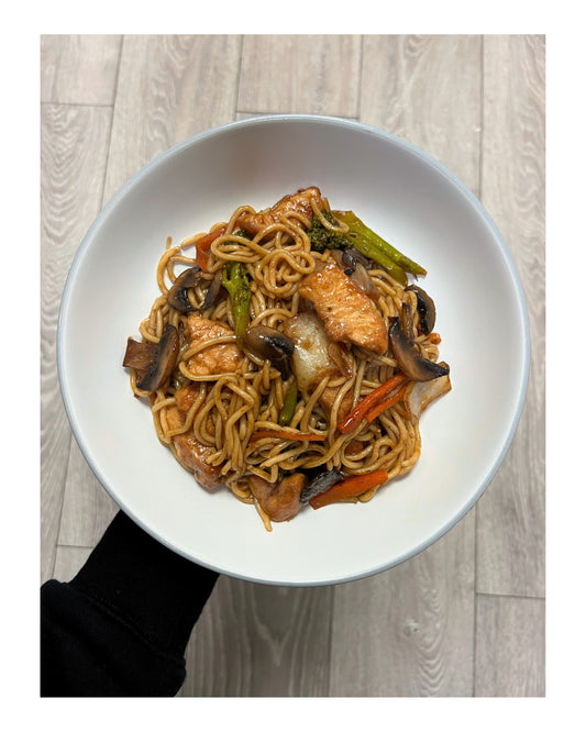 98. Chicken Chow Mein Noodles