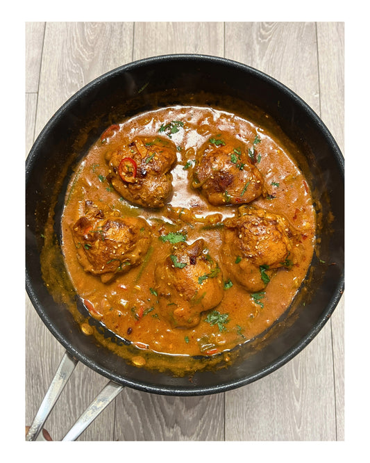 105. Red Coconut Chicken Curry