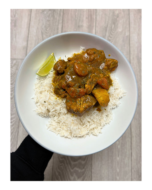 89. Jamaican Style Jerk Chicken Curry e-Recipe