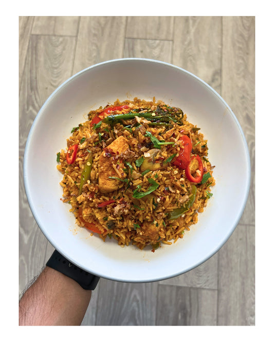 35. Desi Chicken Fried Rice e-Recipe