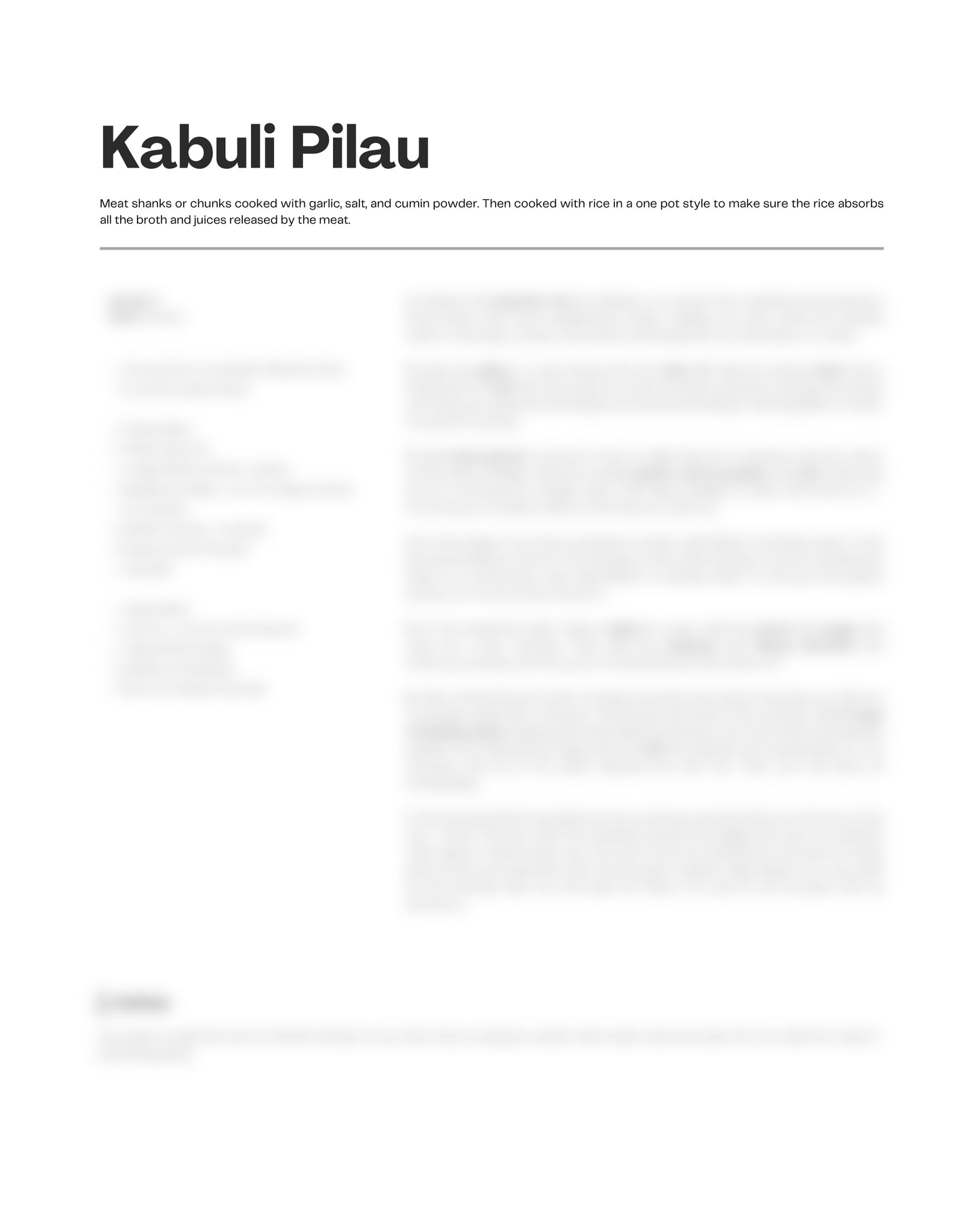 101. Kabuli Pilau