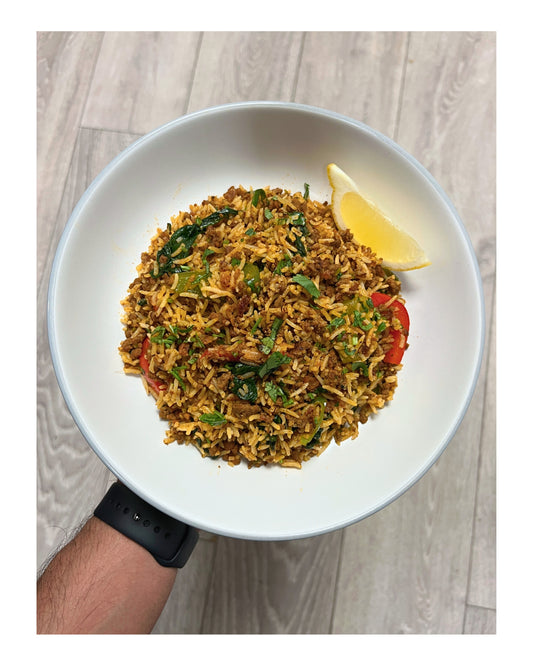 60. Keema Fried Rice e-Recipe