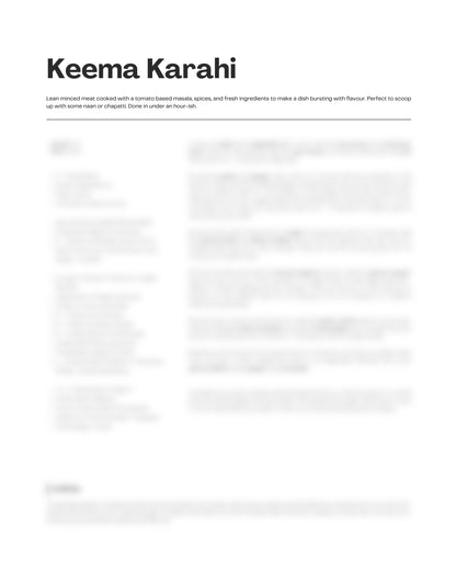 106. Keema Karahi