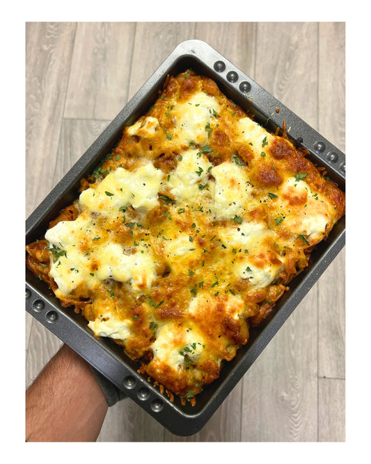 36. Lasagna Inspired Pasta Bake e-Recipe