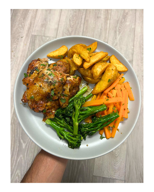 14. Lemon, Garlic, & Herb Roast Chicken e-Recipe