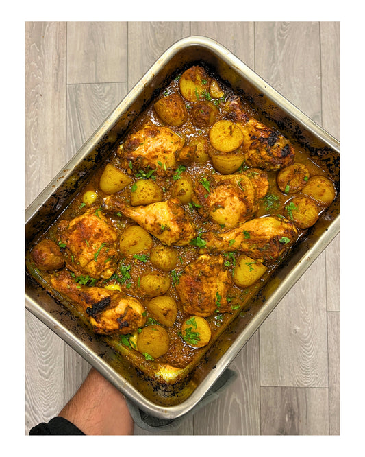 40. Moroccan Style Chicken Tray Bake e-Recipe