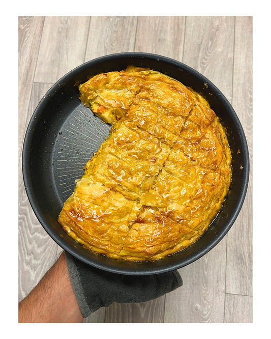 64. One Pan Cheese and Vegetable Pie e-Recipe