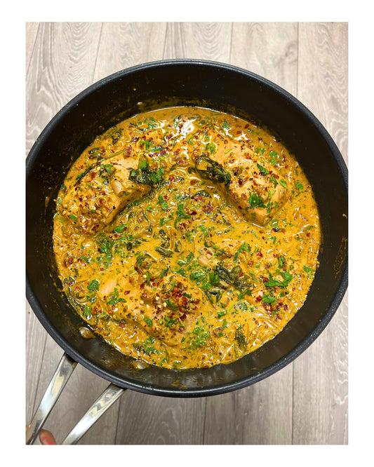 30. One Pan Marry Me Salmon e-Recipe