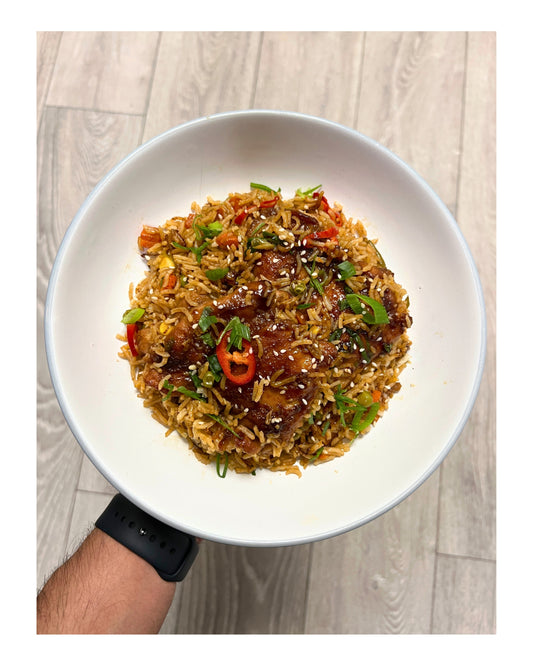 57. One Pot Sesame Chicken & Rice e-Recipe