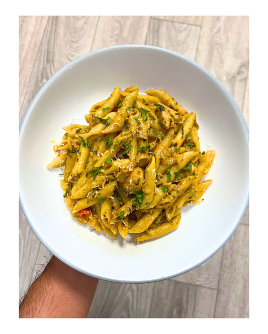 16. One Pot Creamy Cajun Chicken Pasta e-Recipe