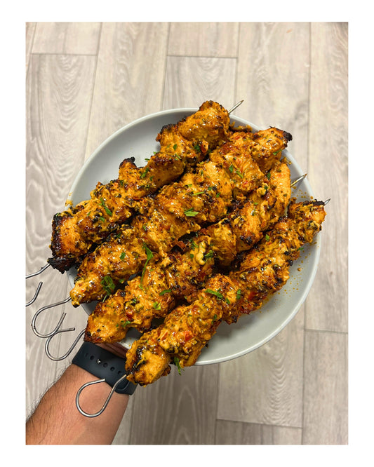 46. Peri Peri Chicken Skewers e-Recipe