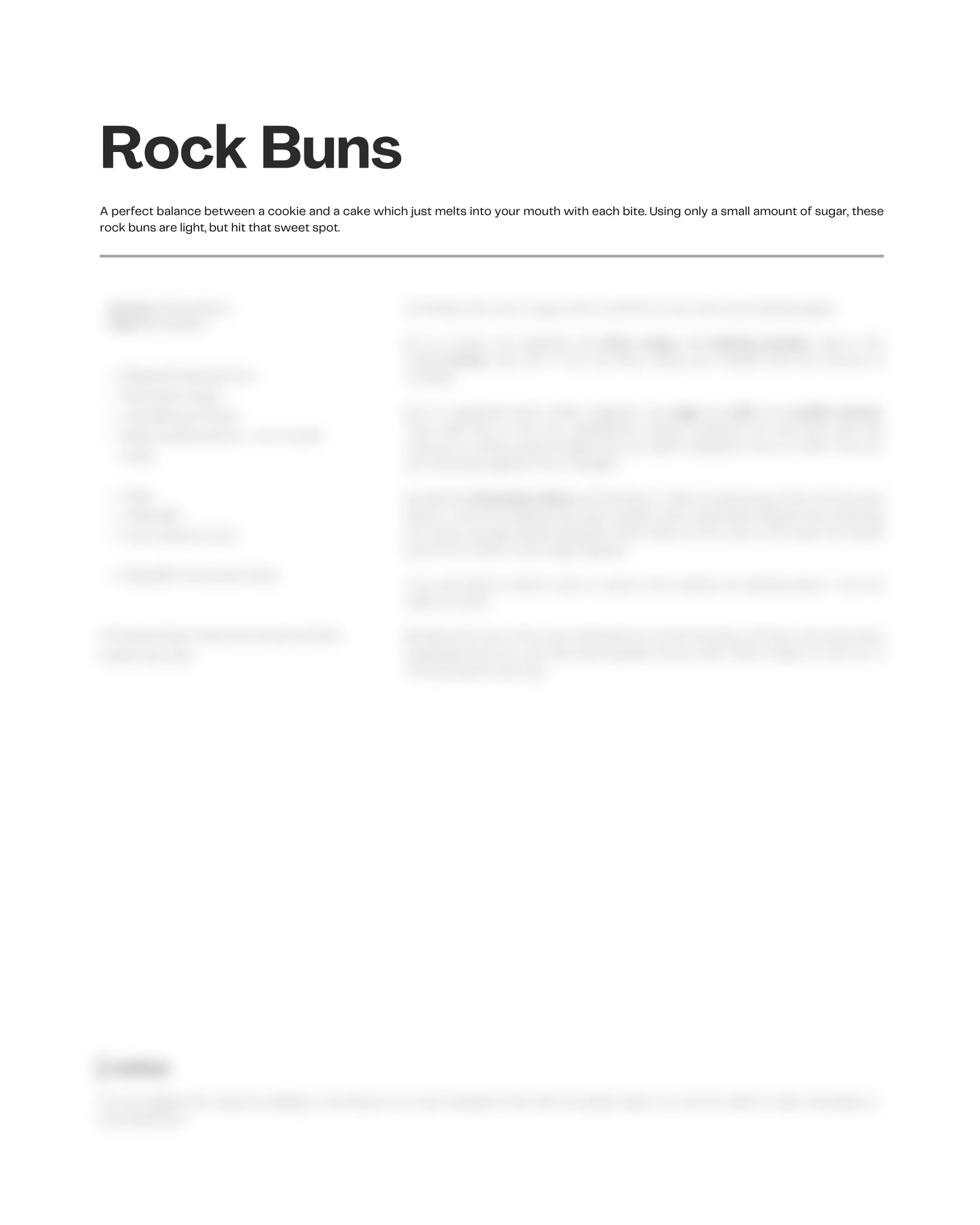 78. Rock Buns e-Recipe