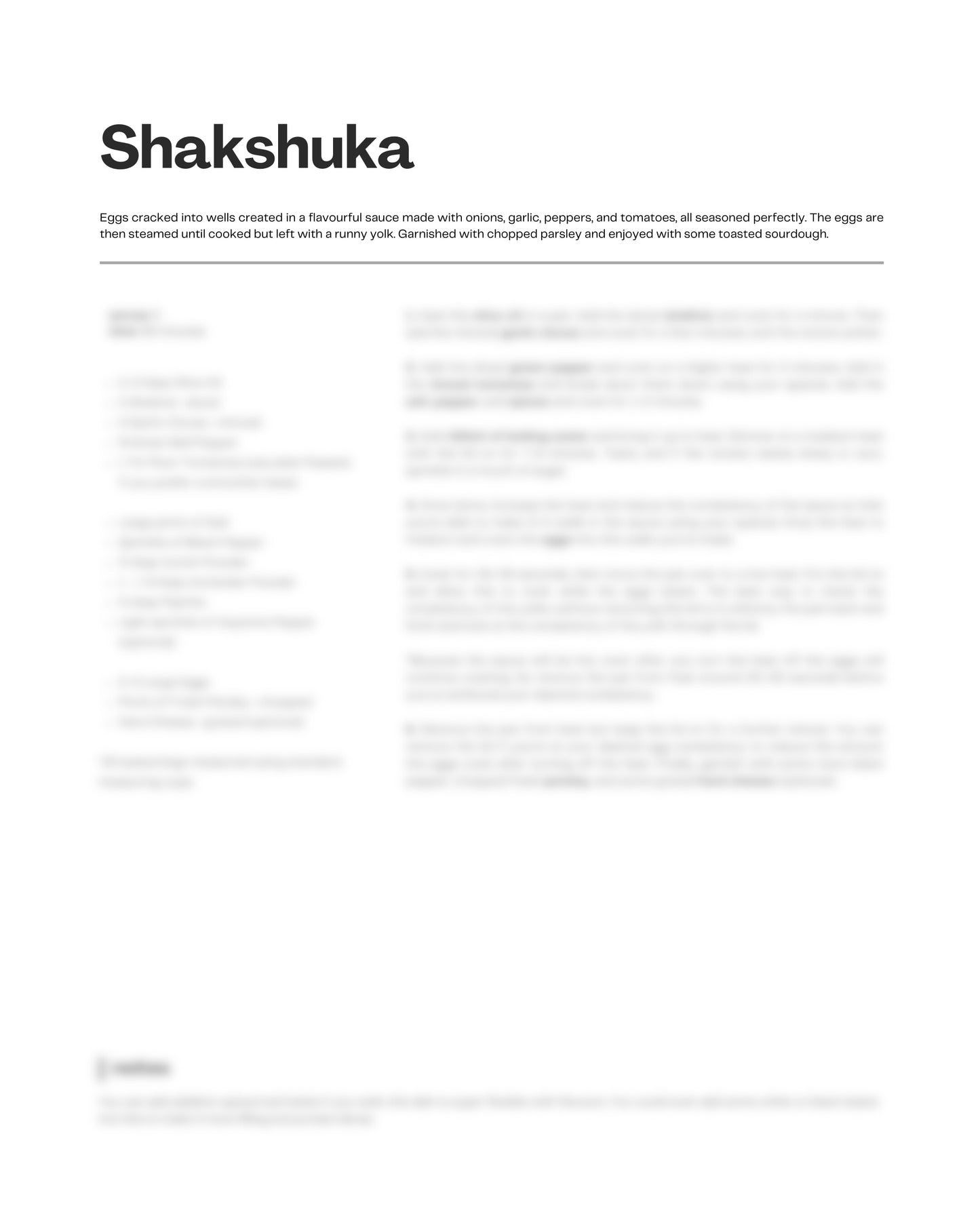 18. Shakshuka e-Recipe