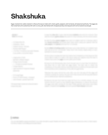 18. Shakshuka e-Recipe
