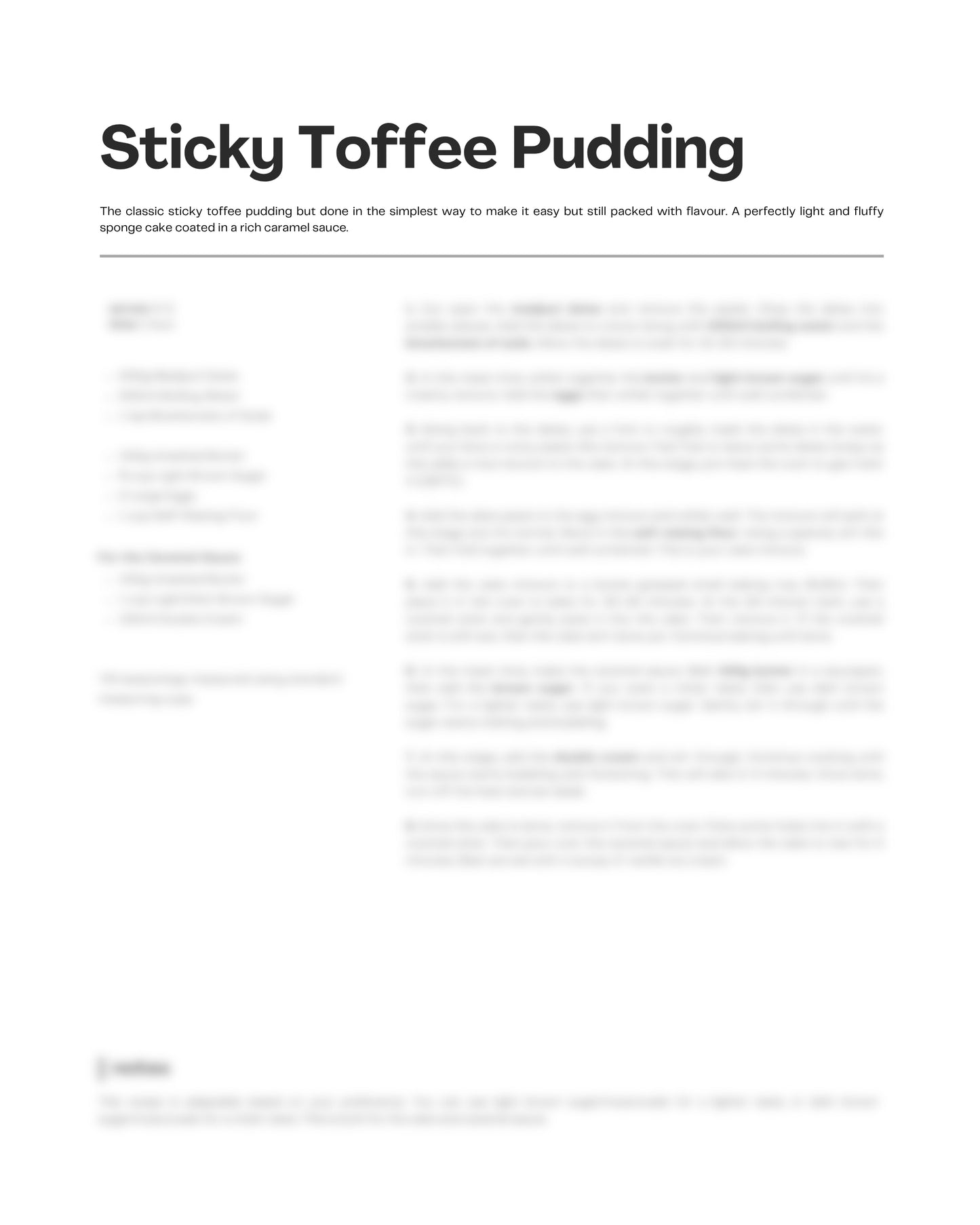 72. Sticky Toffee Pudding